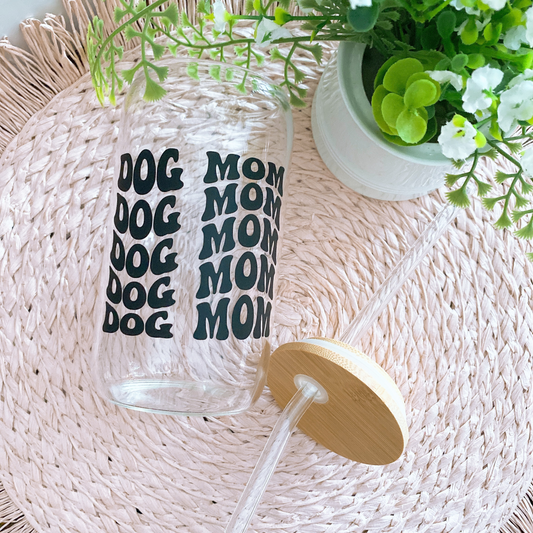 Dog Mom Decal Tumbler