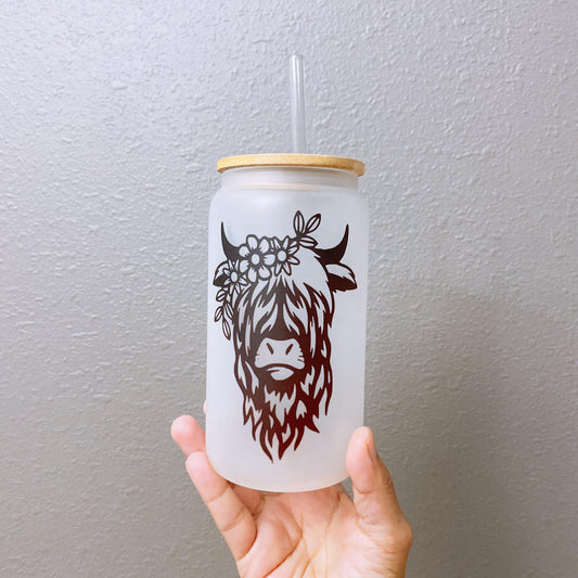 Cow Print Tumbler